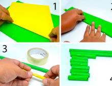 Простые животные оригами для детей Объемные поделки из бумаги животные